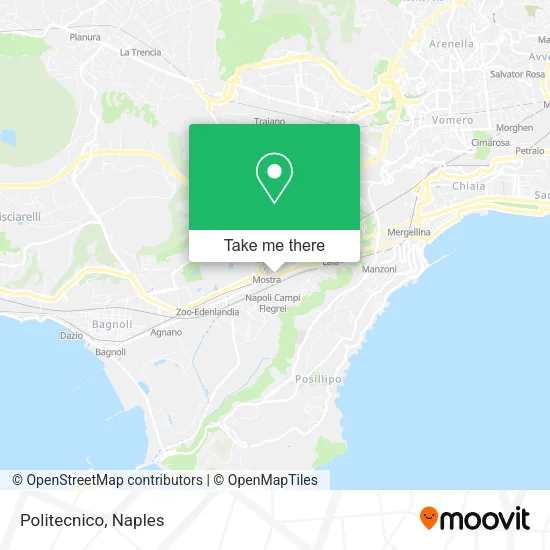 Politecnico map