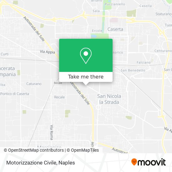 Motorizzazione Civile map