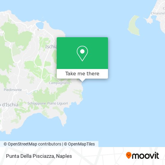 Punta Della Pisciazza map