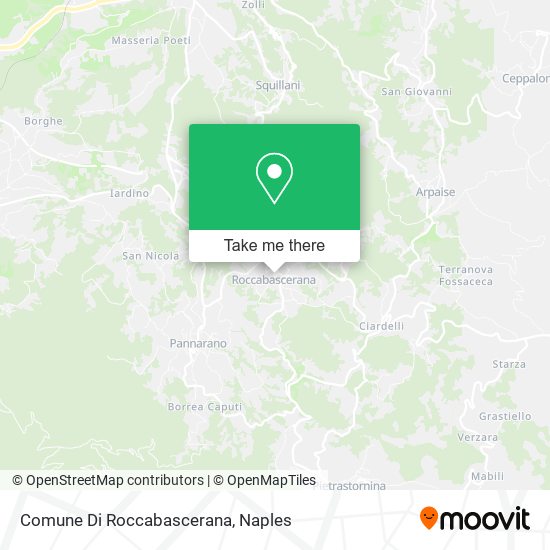 Comune Di Roccabascerana map