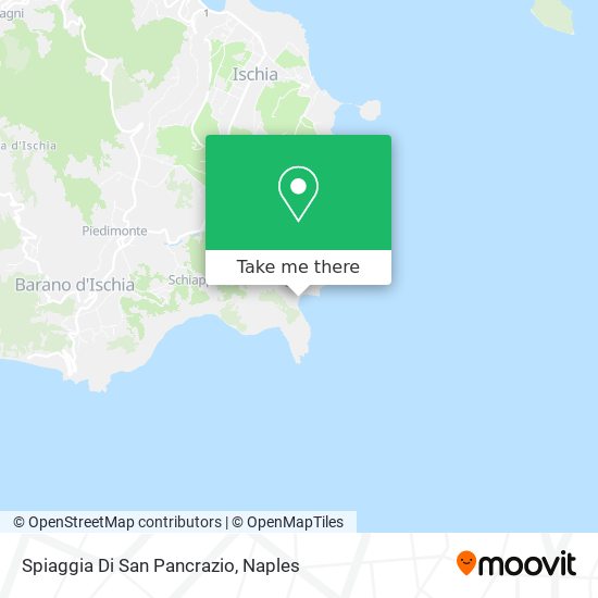 Spiaggia Di San Pancrazio map