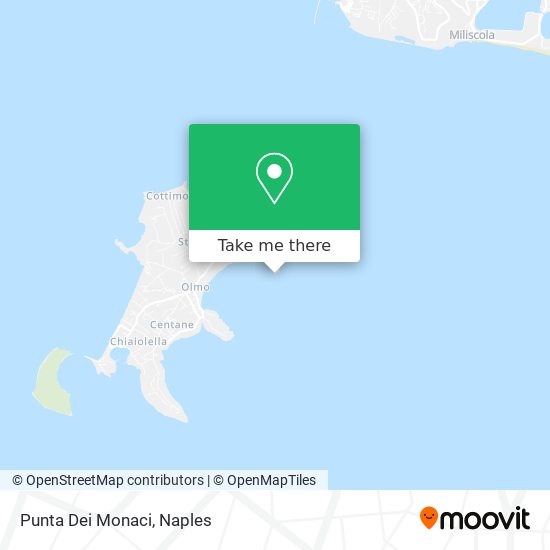 Punta Dei Monaci map