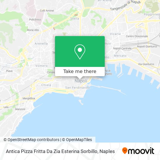 Antica Pizza Fritta Da Zia Esterina Sorbillo map