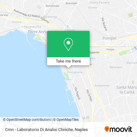 Cmn - Laboratorio Di Analisi Cliniche map
