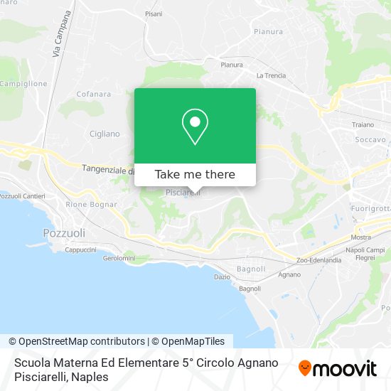 Scuola Materna Ed Elementare 5° Circolo Agnano Pisciarelli map