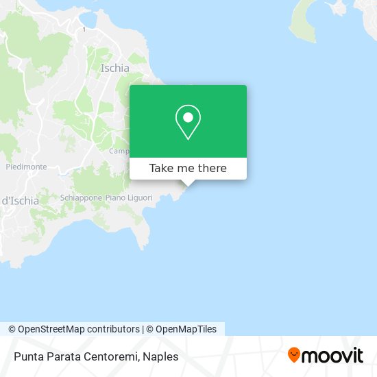 Punta Parata Centoremi map