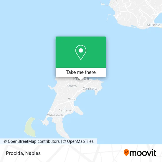 Procida map