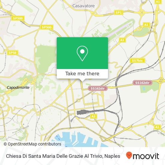 Chiesa Di Santa Maria Delle Grazie Al Trivio map