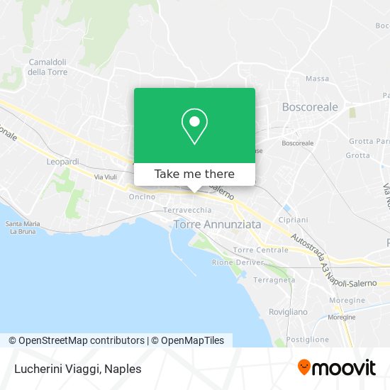 Lucherini Viaggi map
