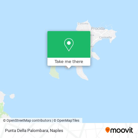 Punta Della Palombara map