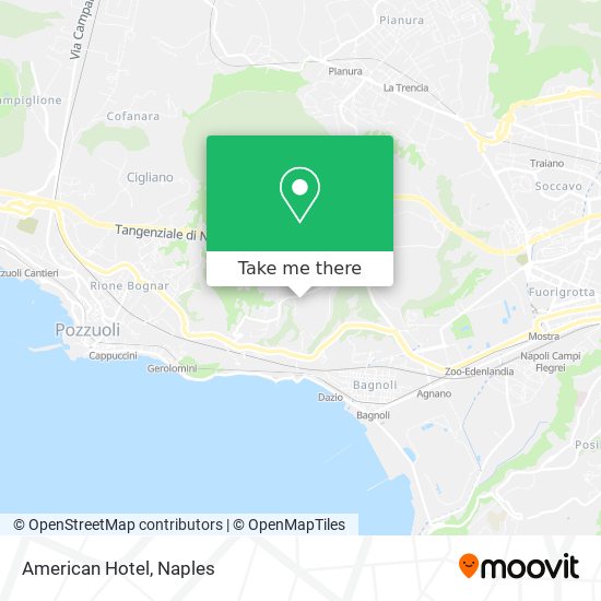 American Hotel map