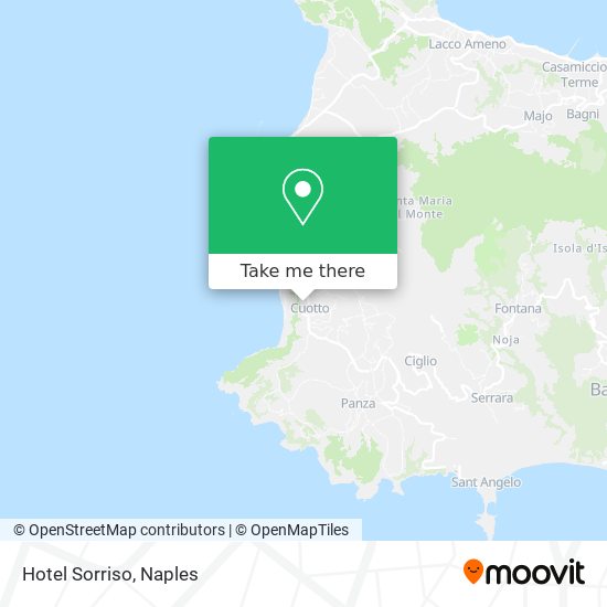 Hotel Sorriso map