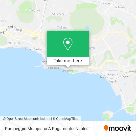 Parcheggio Multipiano A Pagamento map