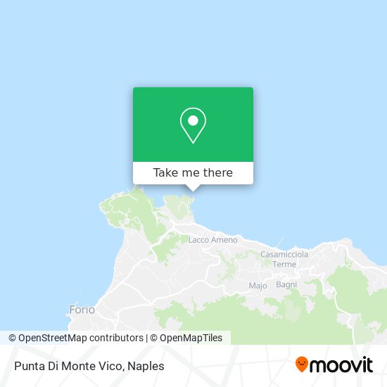 Punta Di Monte Vico map