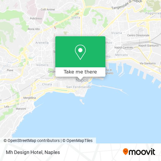 Mh Design Hotel map