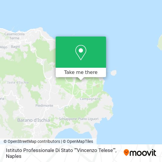 Istituto Professionale Di Stato ""Vincenzo Telese"" map