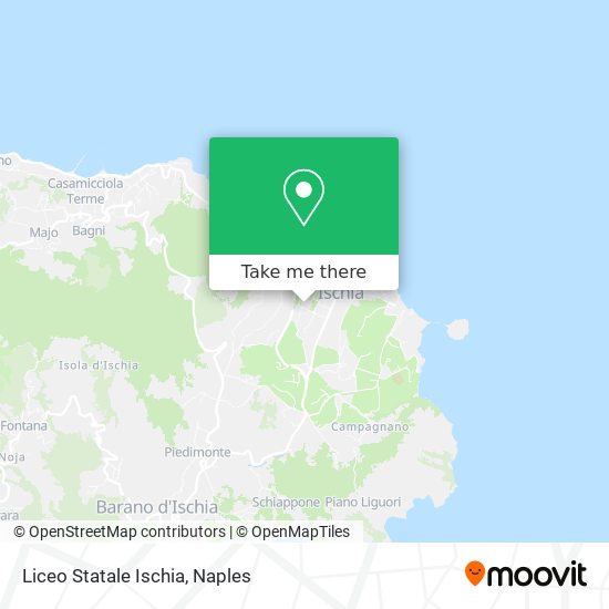 Liceo Statale Ischia map