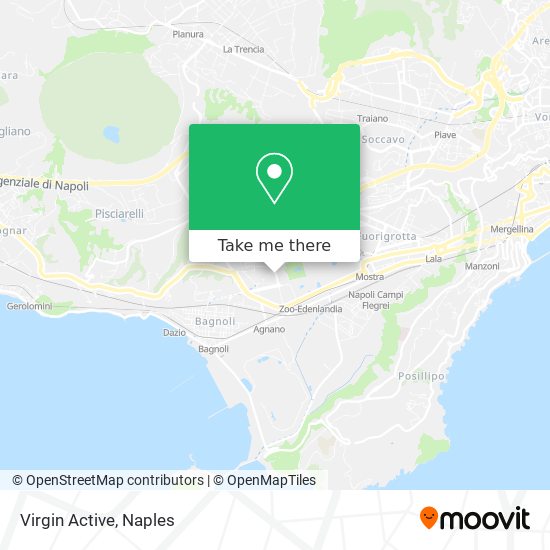 Virgin Active map