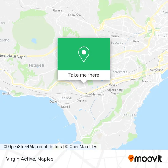 Virgin Active map