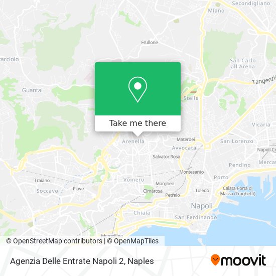 Agenzia Delle Entrate Napoli 2 map