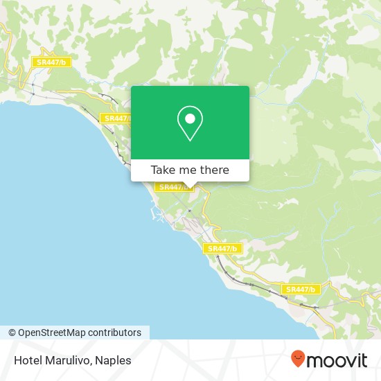 Hotel Marulivo map