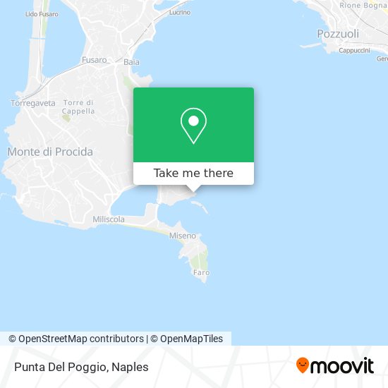 Punta Del Poggio map