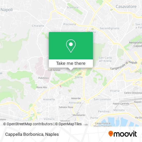 Cappella Borbonica map