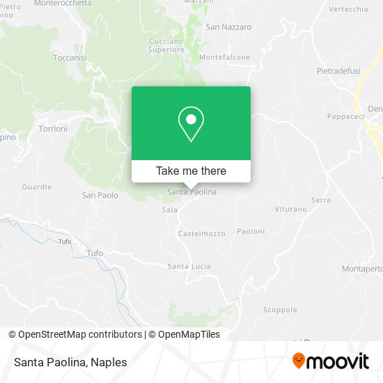 Santa Paolina map