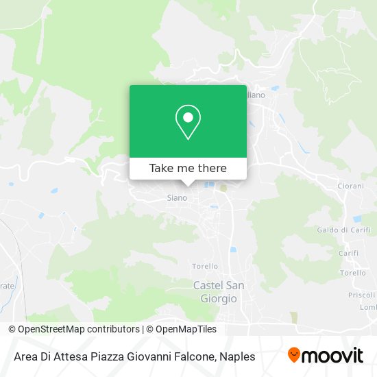 Area Di Attesa Piazza Giovanni Falcone map