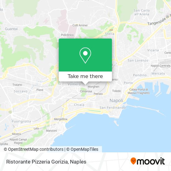 Ristorante Pizzeria Gorizia map