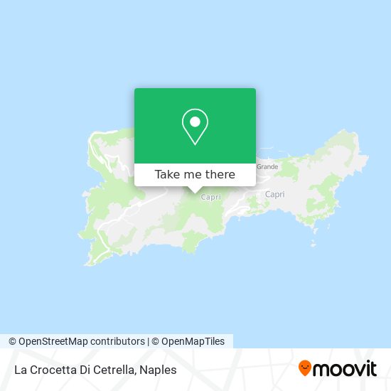 La Crocetta Di Cetrella map