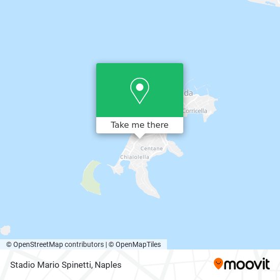 Stadio Mario Spinetti map