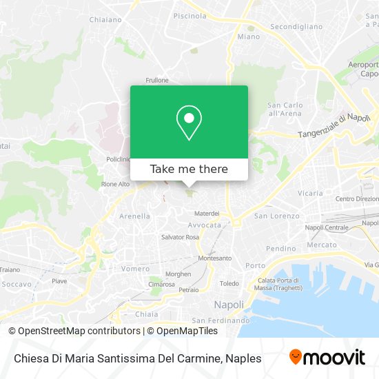 Chiesa Di Maria Santissima Del Carmine map