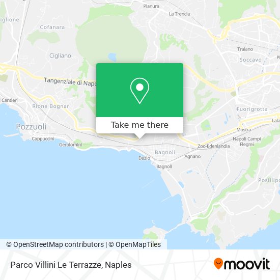 Parco Villini Le Terrazze map