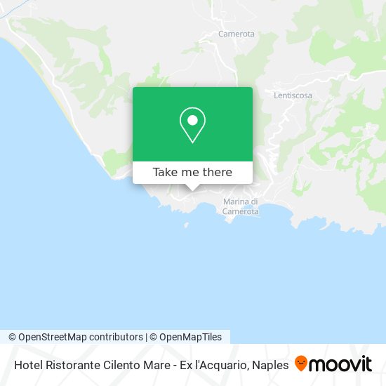 Hotel Ristorante Cilento Mare - Ex l'Acquario map