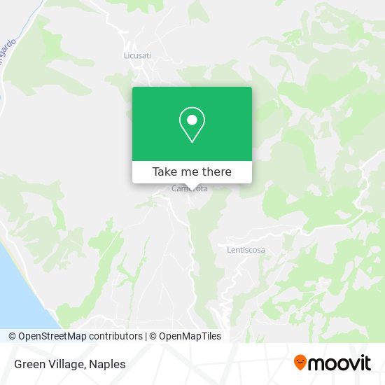 Green Village map