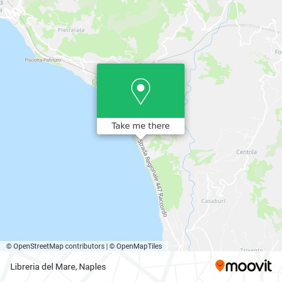 Libreria del Mare map