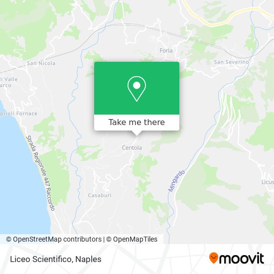 Liceo Scientifico map