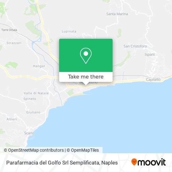 Parafarmacia del Golfo Srl Semplificata map
