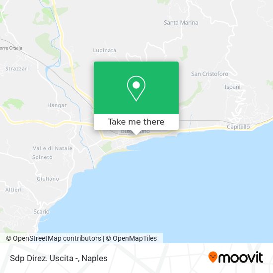 Sdp Direz. Uscita - map