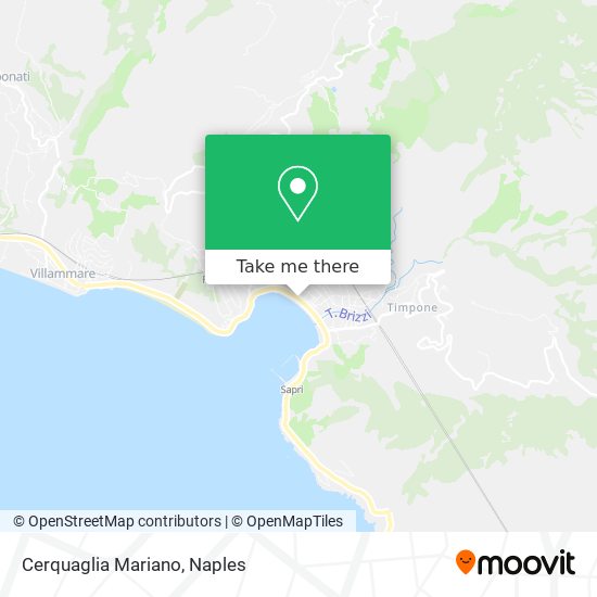 Cerquaglia Mariano map