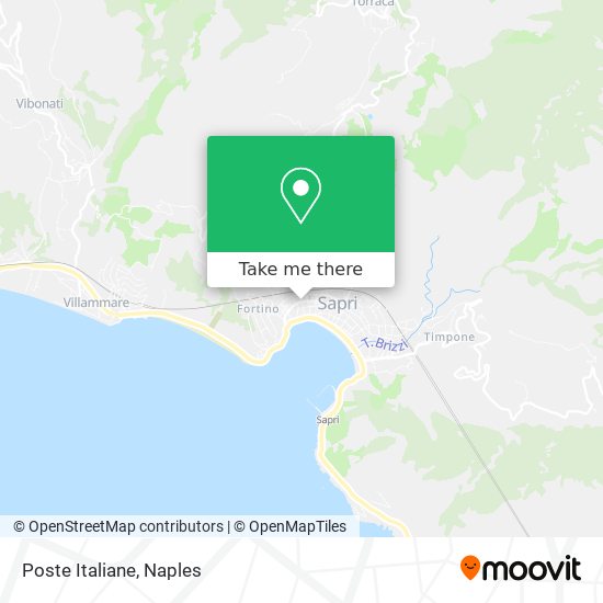 Poste Italiane map