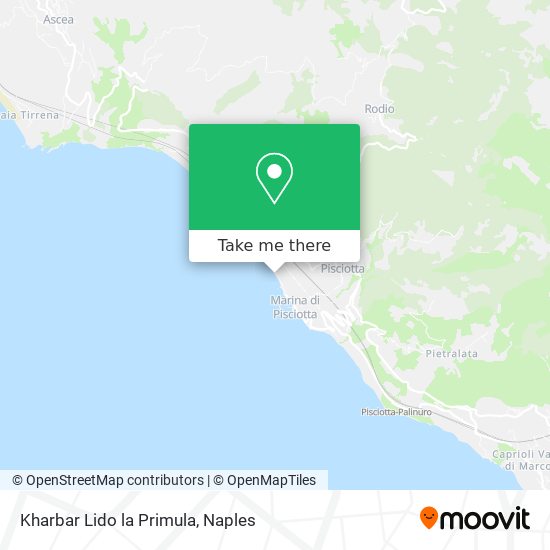 Kharbar Lido la Primula map