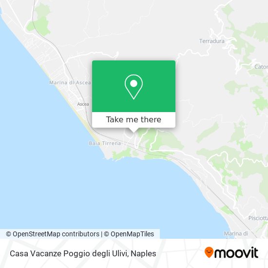 Casa Vacanze Poggio degli Ulivi map