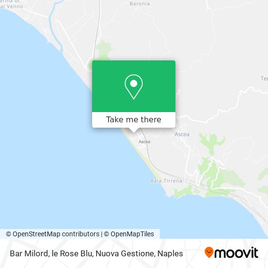 Bar Milord, le Rose Blu, Nuova Gestione map