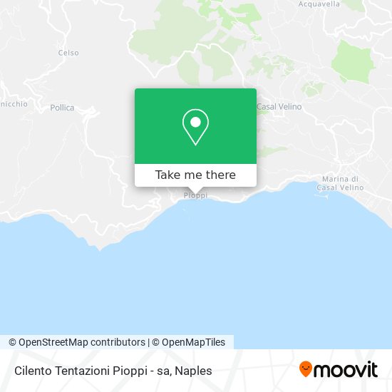 Cilento Tentazioni Pioppi - sa map