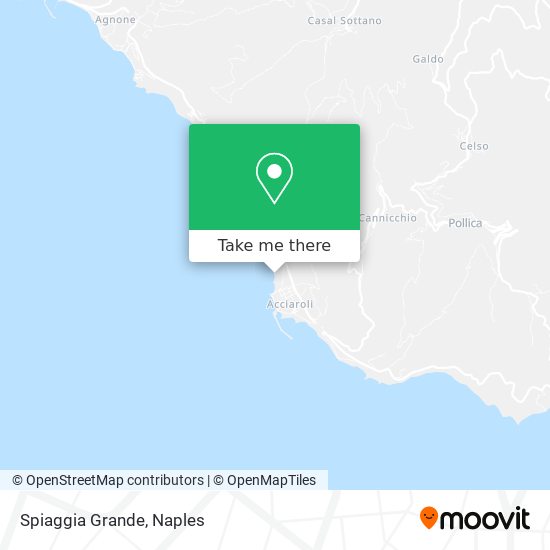 Spiaggia Grande map