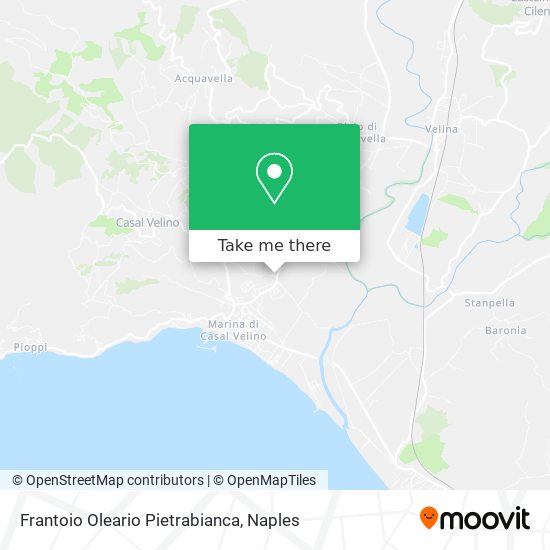 Frantoio Oleario Pietrabianca map