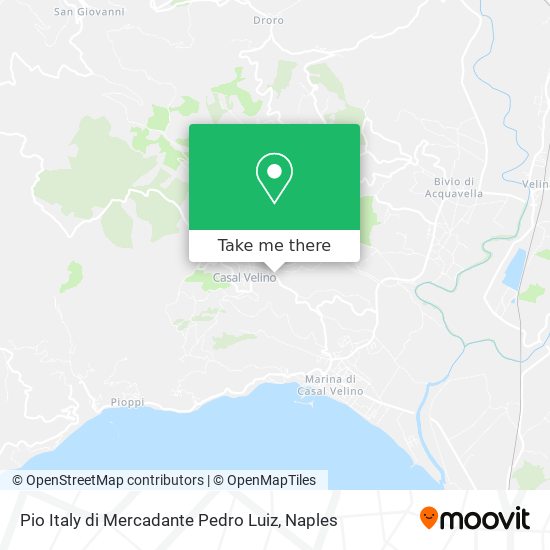 Pio Italy di Mercadante Pedro Luiz map