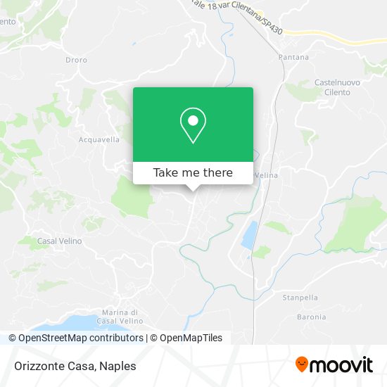 Orizzonte Casa map